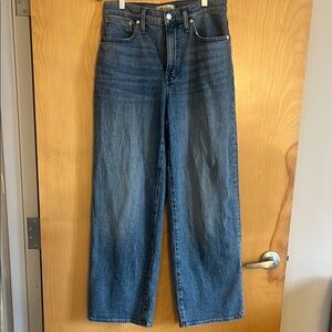 Madewell Perfect Vintage Wide Leg Jeans - Heathcote